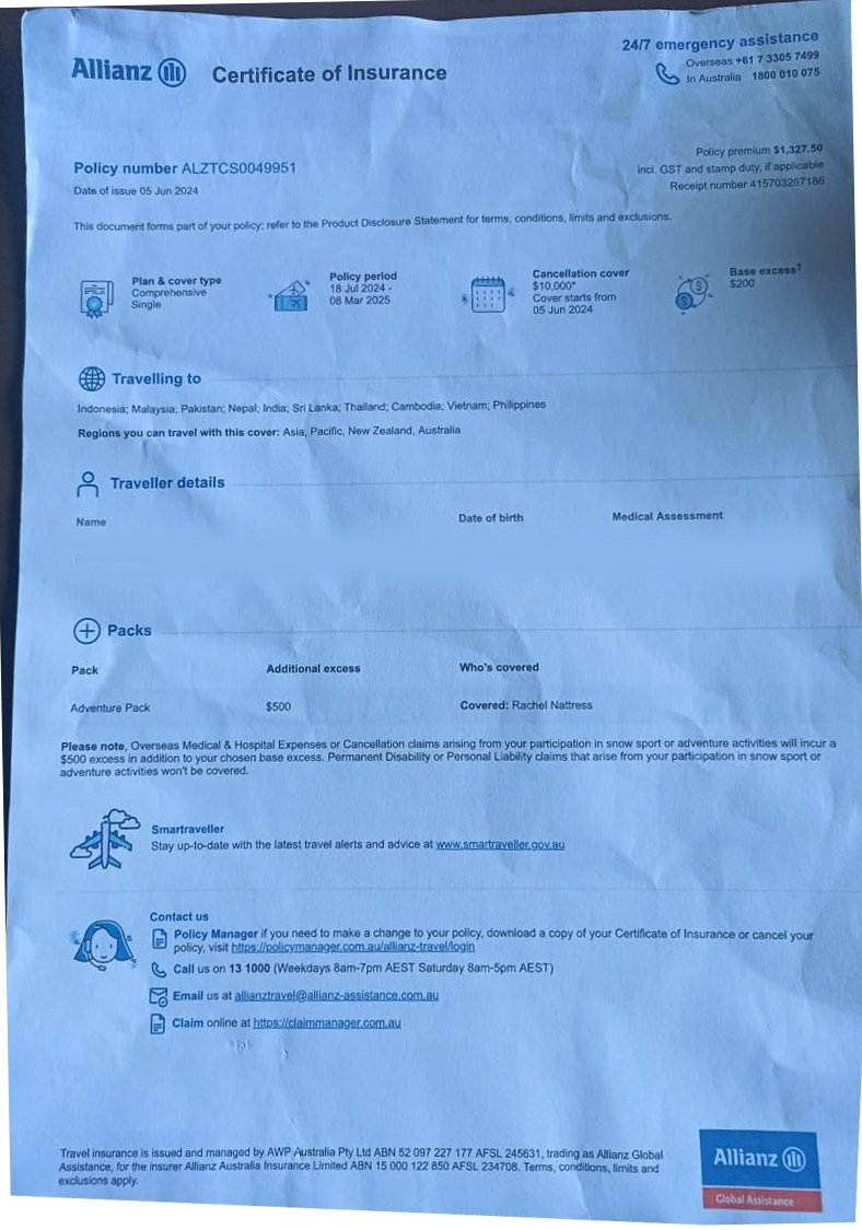 Travel Insurance