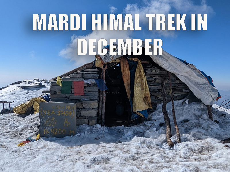 Mardi Himal Trek in December